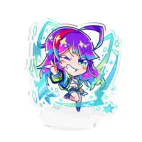 Yamanasi Miya - Acrylic stand - VTuber Size-70x70mm