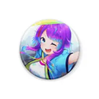 Yamanasi Miya - Badge - VTuber Size-25mm