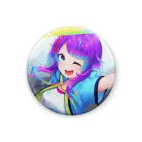 Yamanasi Miya - Badge - VTuber Size-32mm