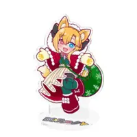 Kitsunezaki Kokuto - Acrylic stand - VTuber Size-100x100mm