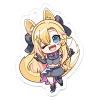 Kitsunezaki Kokuto - Acrylic Key Chain - Key Chain - VTuber