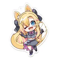 Kitsunezaki Kokuto - Acrylic Key Chain - Key Chain - VTuber