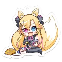 Kitsunezaki Kokuto - Acrylic Key Chain - Key Chain - VTuber