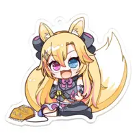 Kitsunezaki Kokuto - Acrylic Key Chain - Key Chain - VTuber