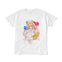Kitsunezaki Kokuto - Clothes - T-shirts - VTuber Size-L