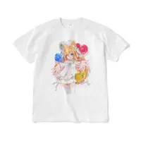 Kitsunezaki Kokuto - Clothes - T-shirts - VTuber Size-XL