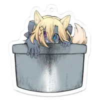 Kitsunezaki Kokuto - Key Chain - Acrylic Key Chain - VTuber Size-50 x 50 (mm)