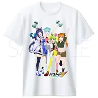 VTuber - Clothes - T-shirts - Irodori Mayoi & Yoshibana Kokoro & itopoid & Maizuru Yokato Size-L