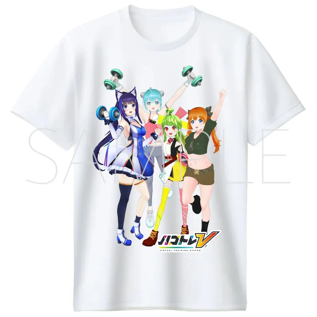 VTuber - Clothes - T-shirts - Irodori Mayoi & Yoshibana Kokoro & itopoid & Maizuru Yokato Size-L
