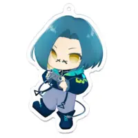Kajiro Ritsu - Key Chain - Acrylic Key Chain - VTuber Size-70 x 70mm