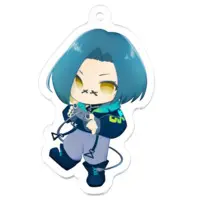 Kajiro Ritsu - Key Chain - Acrylic Key Chain - VTuber Size-50 x 50mm 