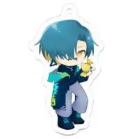 Kajiro Ritsu - Key Chain - Acrylic Key Chain - VTuber Size-50mm 