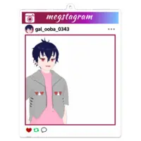 大歯メグ - Key Chain - Acrylic Key Chain - VTuber Size-100 x 100 (mm)