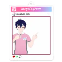 大歯メグ - Key Chain - Acrylic Key Chain - VTuber Size-70 x 70 (mm)