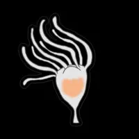 大歯メグ - Stickers - VTuber Size-100 x 100 (mm)