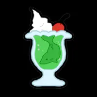 大歯メグ - Stickers - VTuber Size-100 x 100 (mm)