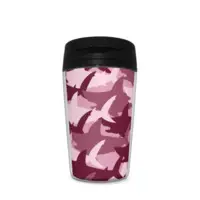 大歯メグ - Tumbler, Glass - VTuber Size-D 8cm H 9.5cm
