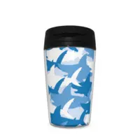 大歯メグ - Tumbler, Glass - VTuber Size-D 8cm H 9.5cm