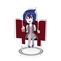 大歯メグ - Acrylic stand - VTuber Size-70x70mm