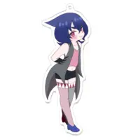 大歯メグ - Key Chain - Acrylic Key Chain - VTuber Size-100 x 100 (mm)