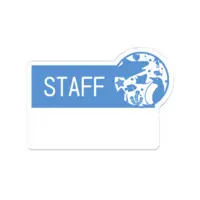 大歯メグ - Badge - VTuber Size-70 x 70 (mm)