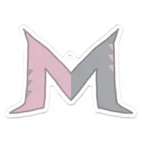 大歯メグ - Key Chain - Acrylic Key Chain - VTuber Size-70 x 70 (mm)