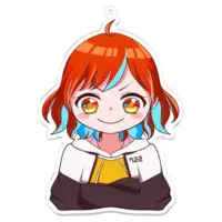 Aoki Ato - Key Chain - Acrylic Key Chain - VTuber Size-100 x 100 (mm)