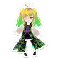 Barakane Yurika - Key Chain - Acrylic Key Chain - VTuber Size-70 x 70 (mm)