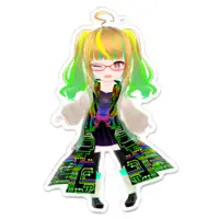 Barakane Yurika - Key Chain - Acrylic Key Chain - VTuber Size-100 x 100 (mm)