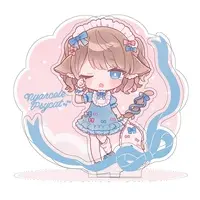 Nyarcole Psycat - Acrylic Diorama Stand - Acrylic stand - VTuber