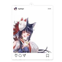 Myamo - Key Chain - Acrylic Key Chain - VTuber Size-100 x 100 (mm)