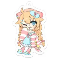 炒飯 - Key Chain - Acrylic Key Chain - VTuber Size-50 x 50 (mm)