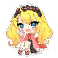 炒飯 - Key Chain - Acrylic Key Chain - VTuber Size-100 x 100 (mm)