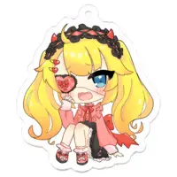 炒飯 - Key Chain - Acrylic Key Chain - VTuber Size-50 x 50 (mm)