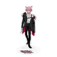 Kitune-san - Acrylic Key Chain - Key Chain - Acrylic stand - VTuber Size-160x160mm