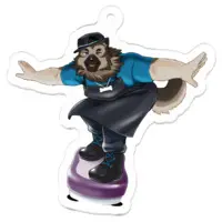 Yaneura Souji - Key Chain - Acrylic Key Chain - VTuber Size-50 x 50 (mm)