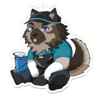 Yaneura Souji - Key Chain - Acrylic Key Chain - VTuber Size-70 (mm)