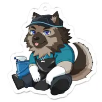 Yaneura Souji - Key Chain - Acrylic Key Chain - VTuber Size-50 (mm)