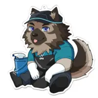 Yaneura Souji - Key Chain - Acrylic Key Chain - VTuber Size-100 (mm)