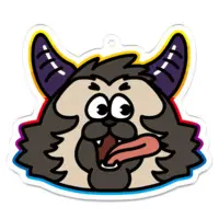 Yaneura Souji - Key Chain - Acrylic Key Chain - VTuber Size-70 x 70 (mm)