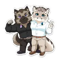 Yaneura Souji - Key Chain - Acrylic Key Chain - VTuber Size-100 x 100 (mm)