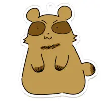 Akasa Tanu - Key Chain - Acrylic Key Chain - VTuber Size-70 x 70 (mm)