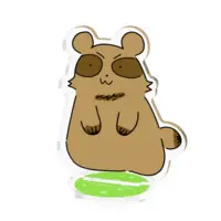 Akasa Tanu - Acrylic stand - VTuber Size-50x50mm