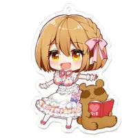 Akasa Tanu - Key Chain - Acrylic Key Chain - VTuber Size-70 x 70 (mm)