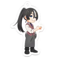 Temma Kenichi - Key Chain - Acrylic Key Chain - VTuber Size-50 x 50 (mm)