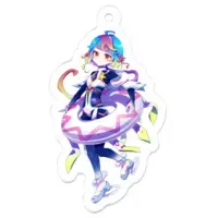 Niui-chan - Key Chain - Acrylic Key Chain - VTuber Size-50 x 50 (mm)