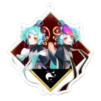 Niui-chan - Key Chain - Acrylic Key Chain - VTuber Size-7cm