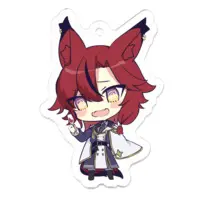 天狼サイカ - Key Chain - Acrylic Key Chain - VTuber Size-50 x 50 (mm)