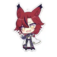 天狼サイカ - Key Chain - Acrylic Key Chain - VTuber Size-100 x 100 (mm)