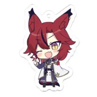 天狼サイカ - Key Chain - Acrylic Key Chain - VTuber Size-50 x 50 (mm)
